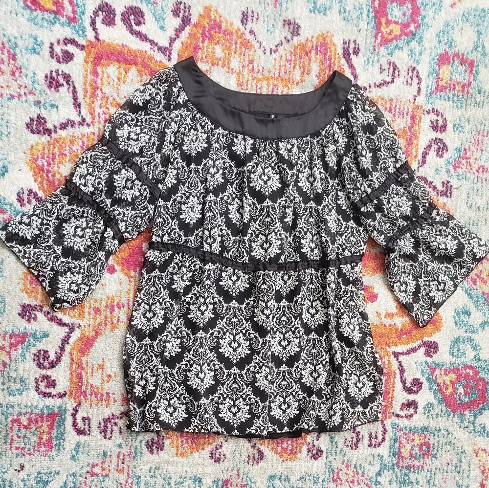 Essentials by Milano boho tunic